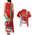 Wales Rugby Couples Matching Tank Maxi Dress and Hawaiian Shirt 2023 World Cup Cymru Curve Style - Wonder Print Shop