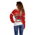 Wales Rugby Off Shoulder Sweater 2023 World Cup Cymru Curve Style - Wonder Print Shop