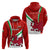 Custom Wales Rugby Hoodie 2023 World Cup Cymru Curve Style - Wonder Print Shop