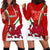 Custom Wales Rugby Hoodie Dress 2023 World Cup Cymru Curve Style - Wonder Print Shop