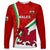 Custom Wales Rugby Long Sleeve Shirt 2023 World Cup Cymru Curve Style - Wonder Print Shop