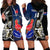 Custom New Zealand And France Rugby Hoodie Dress All Black With Les Bleus Together 2023 World Cup - Wonder Print Shop