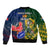 South Africa And France Rugby Bomber Jacket Springboks With Les Bleus Together 2023 World Cup - Wonder Print Shop