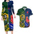 South Africa And France Rugby Couples Matching Long Sleeve Bodycon Dress and Hawaiian Shirt Springboks With Les Bleus Together 2023 World Cup - Wonder Print Shop