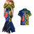 South Africa And France Rugby Couples Matching Mermaid Dress and Hawaiian Shirt Springboks With Les Bleus Together 2023 World Cup - Wonder Print Shop