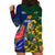 South Africa And France Rugby Hoodie Dress Springboks With Les Bleus Together 2023 World Cup - Wonder Print Shop