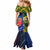 South Africa And France Rugby Mermaid Dress Springboks With Les Bleus Together 2023 World Cup - Wonder Print Shop