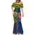 South Africa And France Rugby Mermaid Dress Springboks With Les Bleus Together 2023 World Cup - Wonder Print Shop