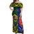 South Africa And France Rugby Off Shoulder Maxi Dress Springboks With Les Bleus Together 2023 World Cup - Wonder Print Shop