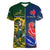 south-africa-and-france-rugby-women-v-neck-t-shirt-springboks-with-les-bleus-together-2023-world-cup