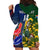 Custom South Africa And France Rugby Hoodie Dress Springboks With Les Bleus Together 2023 World Cup - Wonder Print Shop