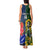 Custom South Africa And France Rugby Tank Maxi Dress Springboks With Les Bleus Together 2023 World Cup - Wonder Print Shop