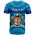 Personalised Fiji T Shirt Unique Fijian Tapa Pattern With Coat Of Arms - Wonder Print Shop