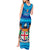 Personalised Fiji Tank Maxi Dress Unique Fijian Tapa Pattern With Coat Of Arms - Wonder Print Shop