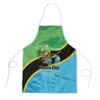 Tanzania Independence Day Apron Happy 65th Anniversary Grunge Flag