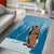 Finland Independence Day Area Rug Suomen Itsenaistyminen Mix Brown Bear - Wonder Print Shop