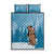 Finland Independence Day Quilt Bed Set Suomen Itsenaistyminen Mix Brown Bear - Wonder Print Shop