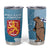 Finland Independence Day Tumbler Cup Suomen Itsenaistyminen Mix Brown Bear - Wonder Print Shop