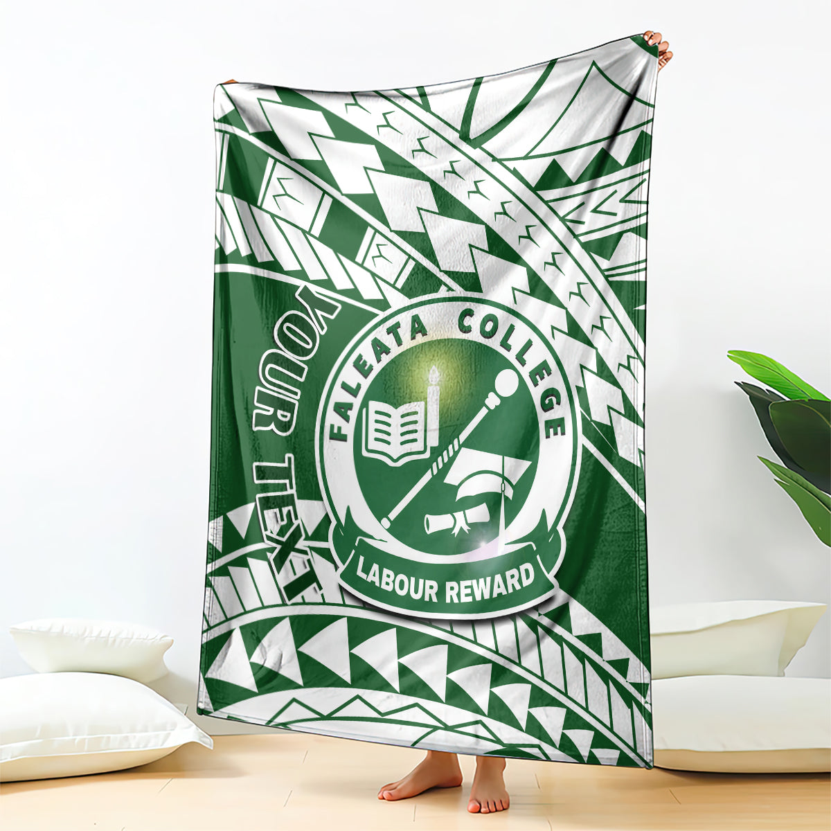 personalised-samoa-faleata-college-blanket-samoan-pattern