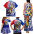 Personalised Philippines Family Matching Tank Maxi Dress and Hawaiian Shirt Filipino Sarimanok With Polynesian Tattoo - Wonder Print Shop