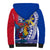 Personalised Philippines Sherpa Hoodie Filipino Sarimanok With Polynesian Tattoo - Wonder Print Shop