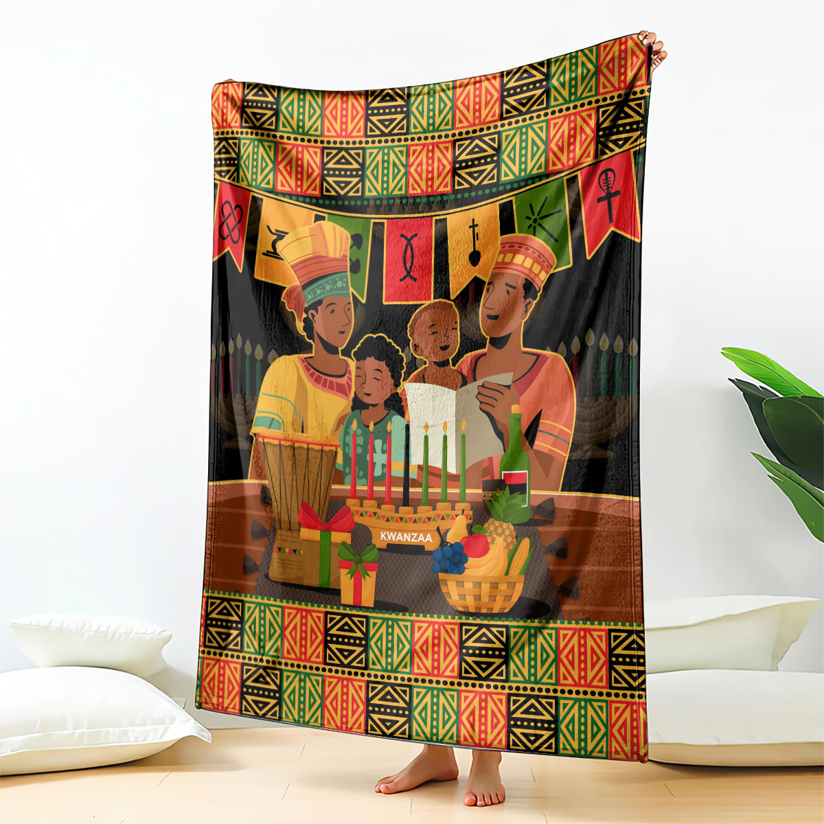 happy-kwanzza-blanket-african-american-culture-celebration