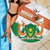 Niger Republic Day Beach Blanket Coat Of Arms With Dama Gazelle - Wonder Print Shop