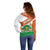 Niger Republic Day Off Shoulder Sweater Coat Of Arms With Dama Gazelle - Wonder Print Shop