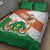 Niger Republic Day Quilt Bed Set Coat Of Arms With Dama Gazelle - Wonder Print Shop