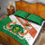 Niger Republic Day Quilt Bed Set Coat Of Arms With Dama Gazelle - Wonder Print Shop