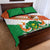 Niger Republic Day Quilt Bed Set Coat Of Arms With Dama Gazelle - Wonder Print Shop