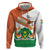 Niger Republic Day Zip Hoodie Coat Of Arms With Dama Gazelle - Wonder Print Shop