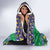 Brazil Christmas Hooded Blanket Toco Toucan Feliz Natal