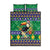 Brazil Christmas Quilt Bed Set Toco Toucan Feliz Natal - Wonder Print Shop