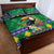 Brazil Christmas Quilt Bed Set Toco Toucan Feliz Natal - Wonder Print Shop