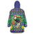 Brazil Christmas Wearable Blanket Hoodie Toco Toucan Feliz Natal