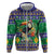 Brazil Christmas Zip Hoodie Toco Toucan Feliz Natal - Wonder Print Shop