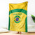 Custom Brazil Football Blanket Vamos Selecao - Yellow