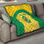 Custom Brazil Football Quilt Vamos Selecao - Yellow - Wonder Print Shop