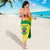 Custom Brazil Football Sarong Vamos Selecao - Yellow