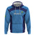 Custom Brazil Football Hoodie Vamos Selecao - Blue - Wonder Print Shop