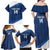 Custom USA Rugby 2025 Family Matching Off Shoulder Maxi Dress and Hawaiian Shirt Go Champions Eagles - Wonder Print Shop