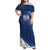 Custom USA Rugby 2025 Family Matching Off Shoulder Maxi Dress and Hawaiian Shirt Go Champions Eagles - Wonder Print Shop