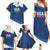 Custom USA Rugby 2025 Family Matching Summer Maxi Dress and Hawaiian Shirt Go Champions Eagles - Wonder Print Shop