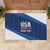 Custom USA Rugby 2025 Rubber Doormat Go Champions Eagles