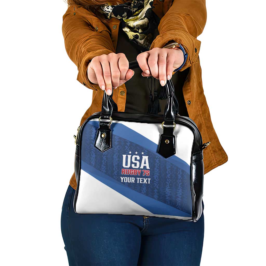 Custom USA Rugby 2025 Shoulder Handbag Go Champions Eagles