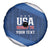 Custom USA Rugby 2025 Spare Tire Cover Go Champions Eagles