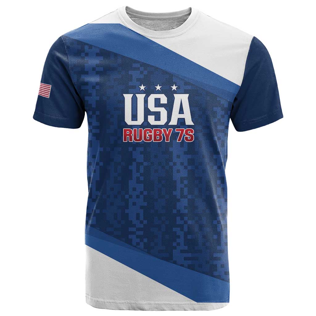 Custom USA Rugby 2025 T Shirt Go Champions Eagles