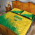 Brasil Rugby 2025 Quilt Bed Set Go Champions Yaras - Wonder Print Shop