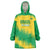 Custom Brasil Rugby 2025 Wearable Blanket Hoodie Go Champions Yaras